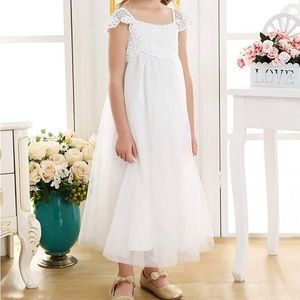 Girls flower girl or baptism dress